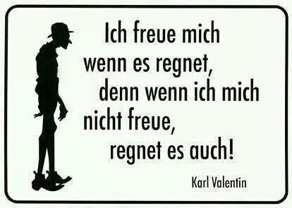 Der Regen und ich